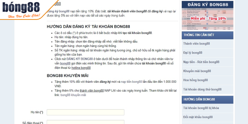 Lưu ý quan trọng khi tiến hành đăng ký thành viên của nhà cái