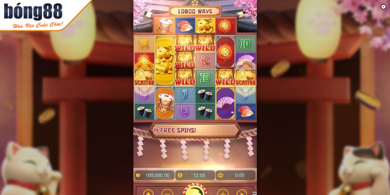 Trải nghiệm Neko May Mắn tại Nổ Hũ BONG88